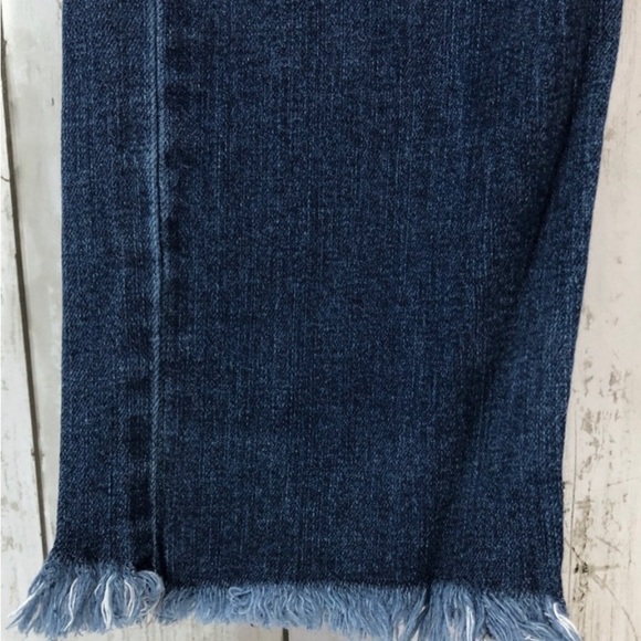 Harper Heritage High RiseDistressed Straight Frayed Hem Jeans size 27 - Picture 7 of 11